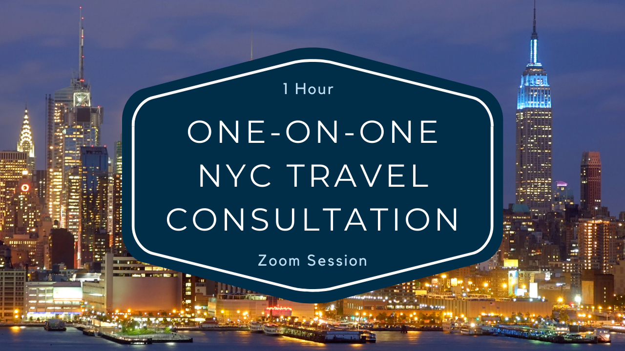 OneonOne Personalized NYC Travel Consultation The Megan Daily